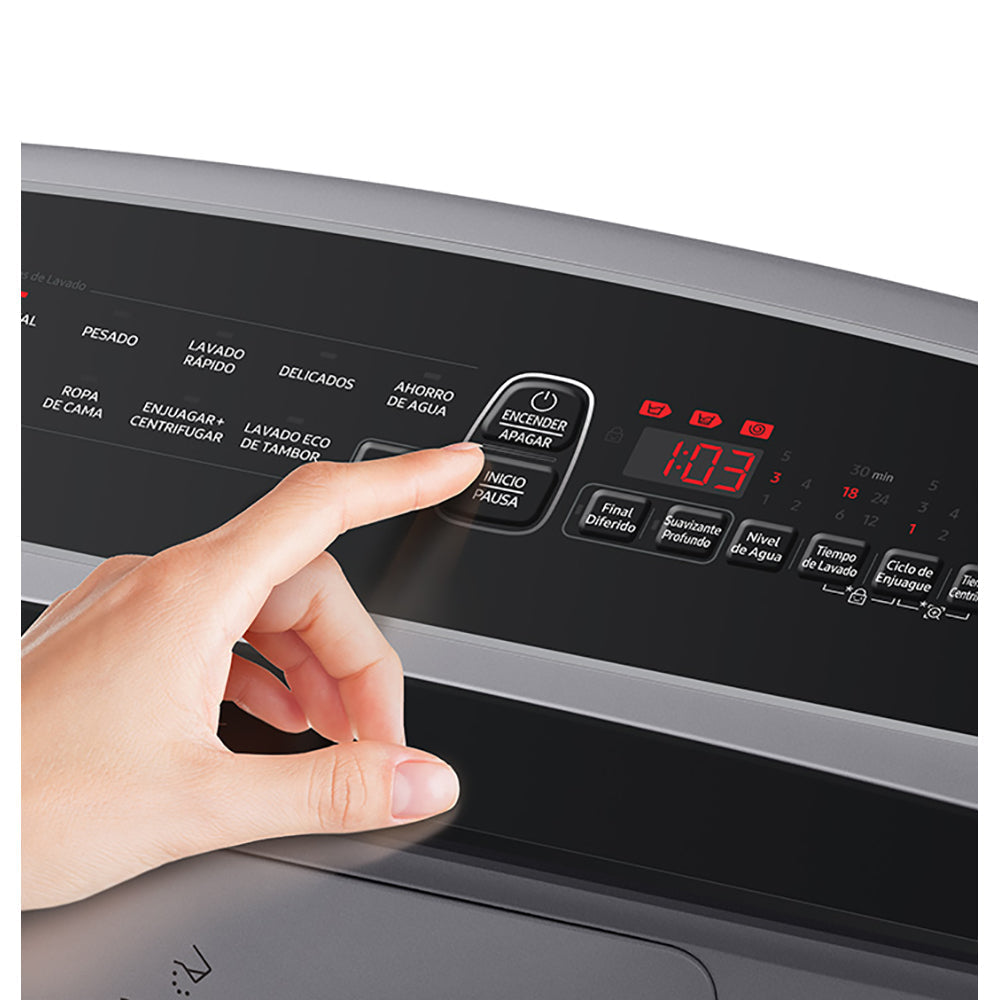 Lavadora de carga superior 17Kg con Magic Dispenser WA17T6260BY/ZS ...
