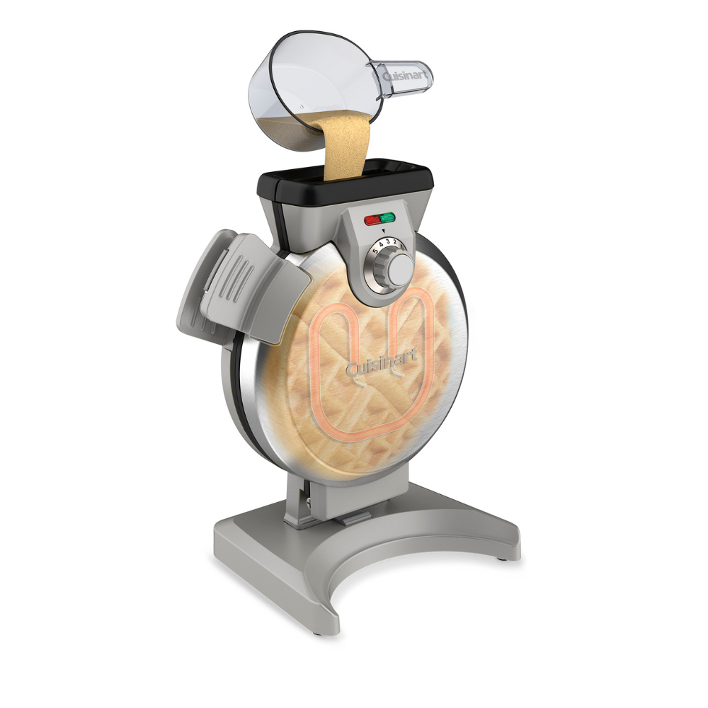 Wafflera Vertical Cuisinart®11#Plata