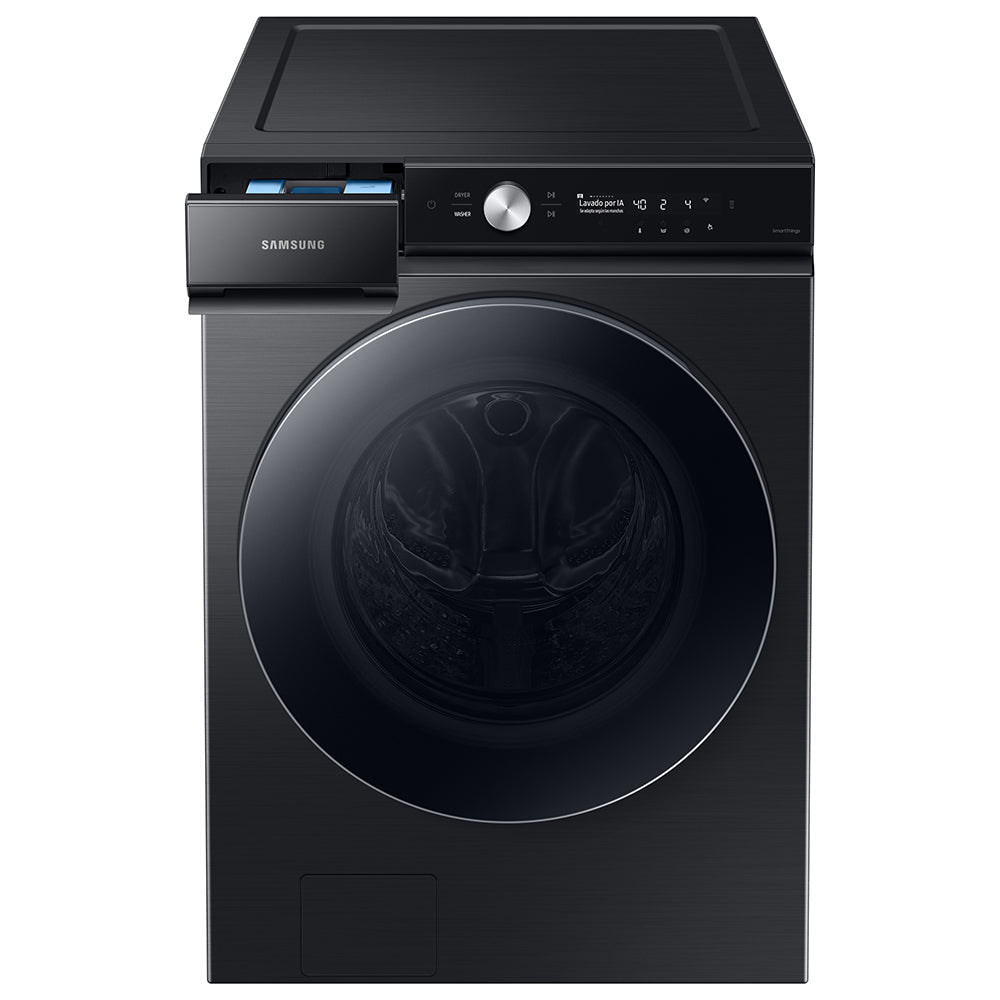 Lavadora de carga frontal Bespoke 25Kg con Sistema de Lavado Inteligente3#Negro