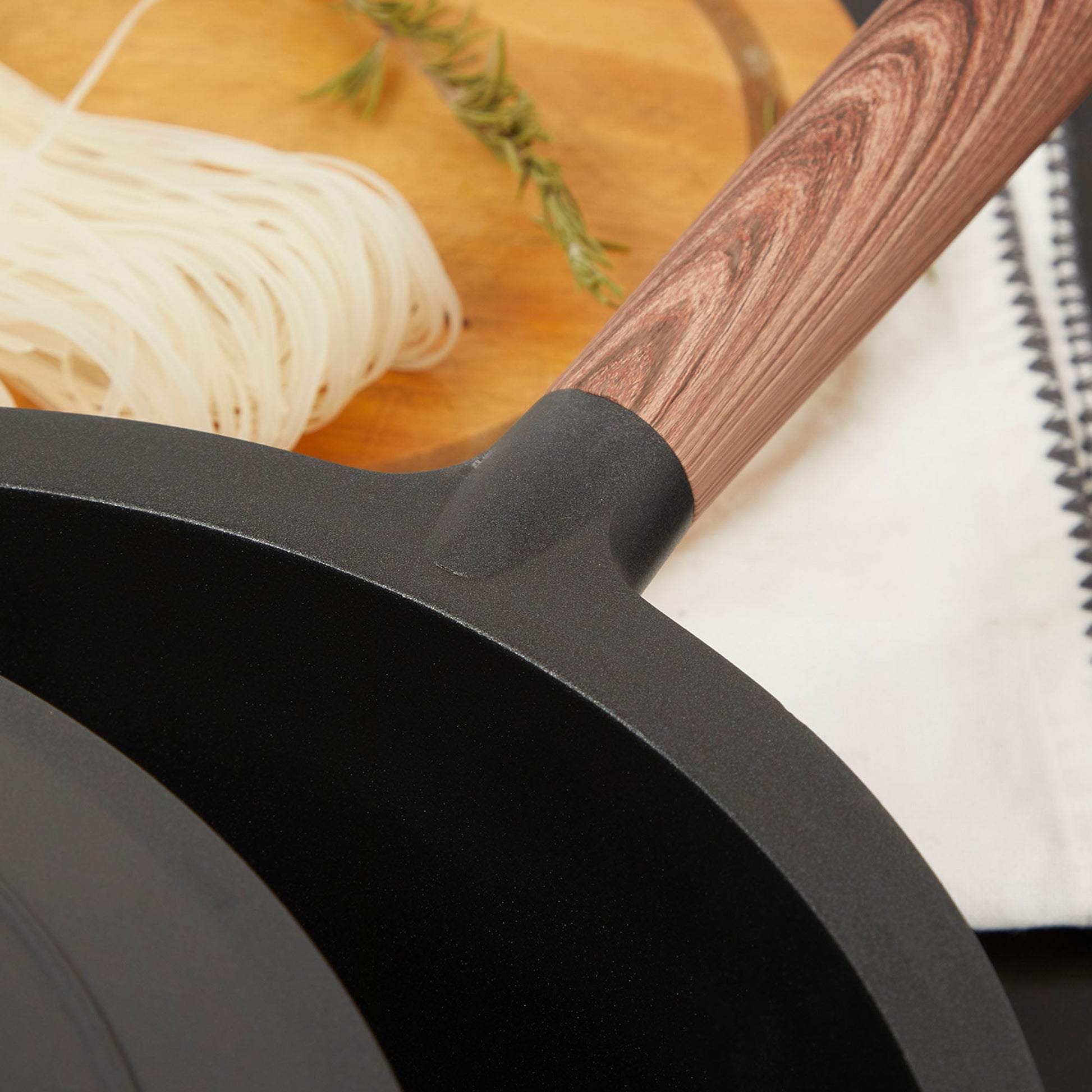 Wok Eco Nature Con Tapa 30 Cm Oroley6#Gris