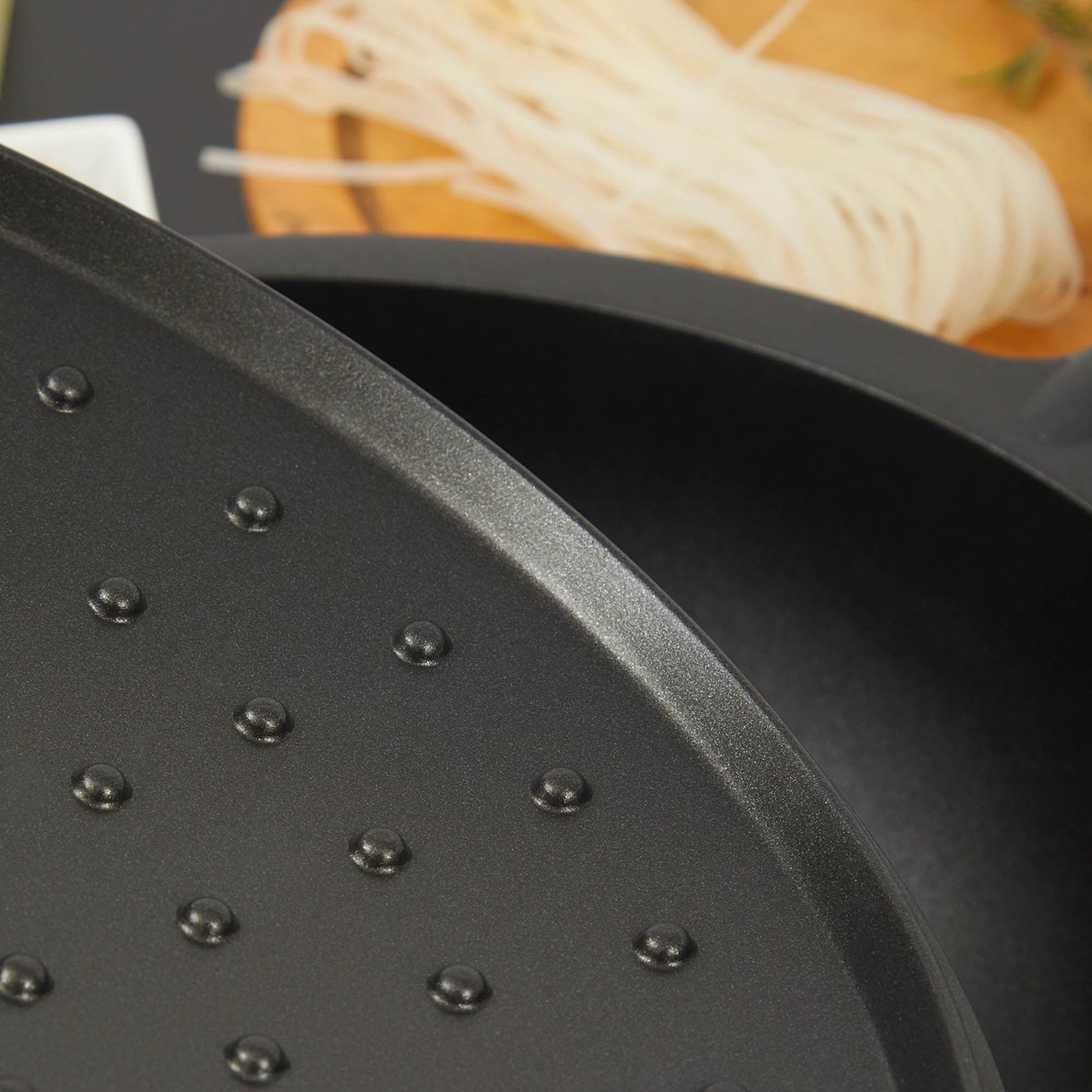 Wok Eco Nature Con Tapa 30 Cm Oroley3#Gris