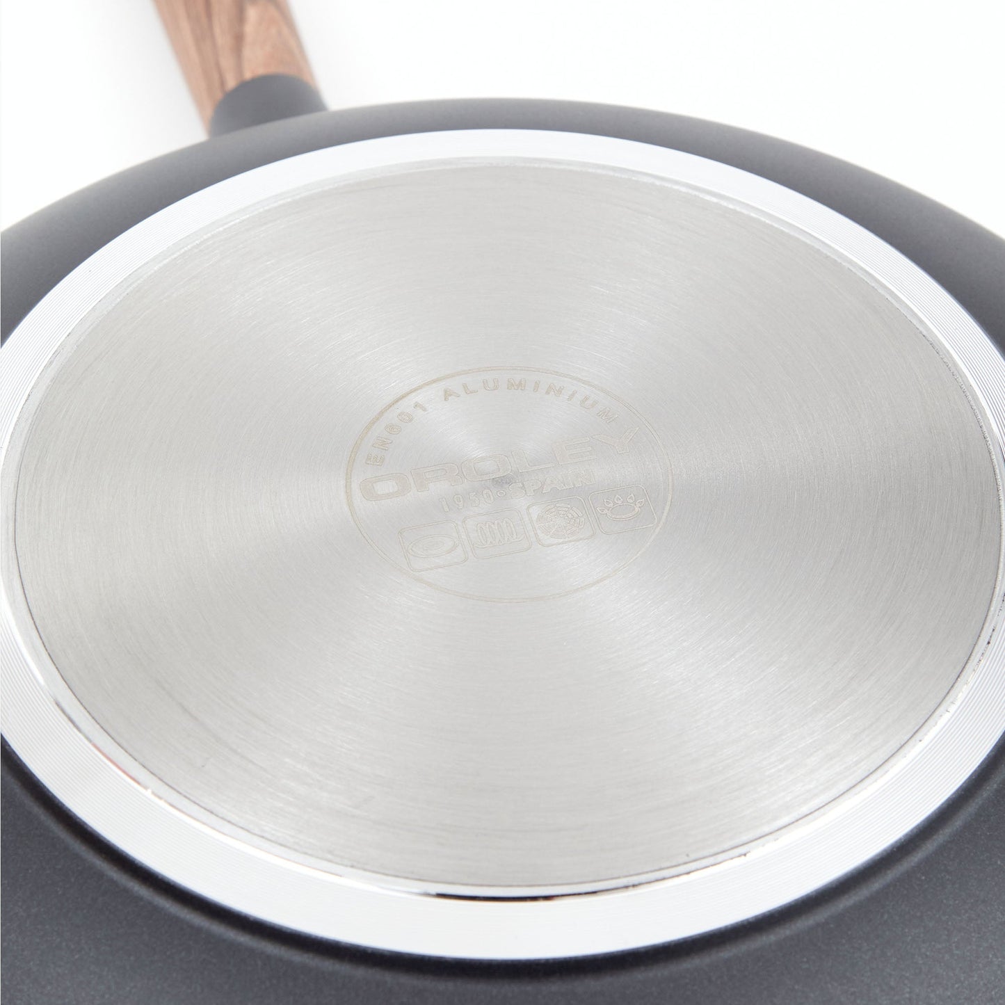 Wok Eco Nature Con Tapa 30 Cm Oroley11#Gris