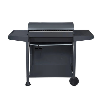 Parrilla Indiana 4 Quemadores + Quemador Lateral BBQ402GCQL BBQ Grill13#Negro