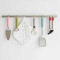 Barra 7 Ganchos Pared 60 Cm Brabantia1#Plateado