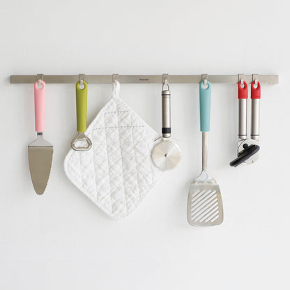 Barra 7 Ganchos Pared 60 Cm Brabantia1#Plateado