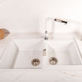 Lavaplatos Bajo/Sobre Cubierta Cuarzo Primus N 200 Schock2#Blanco