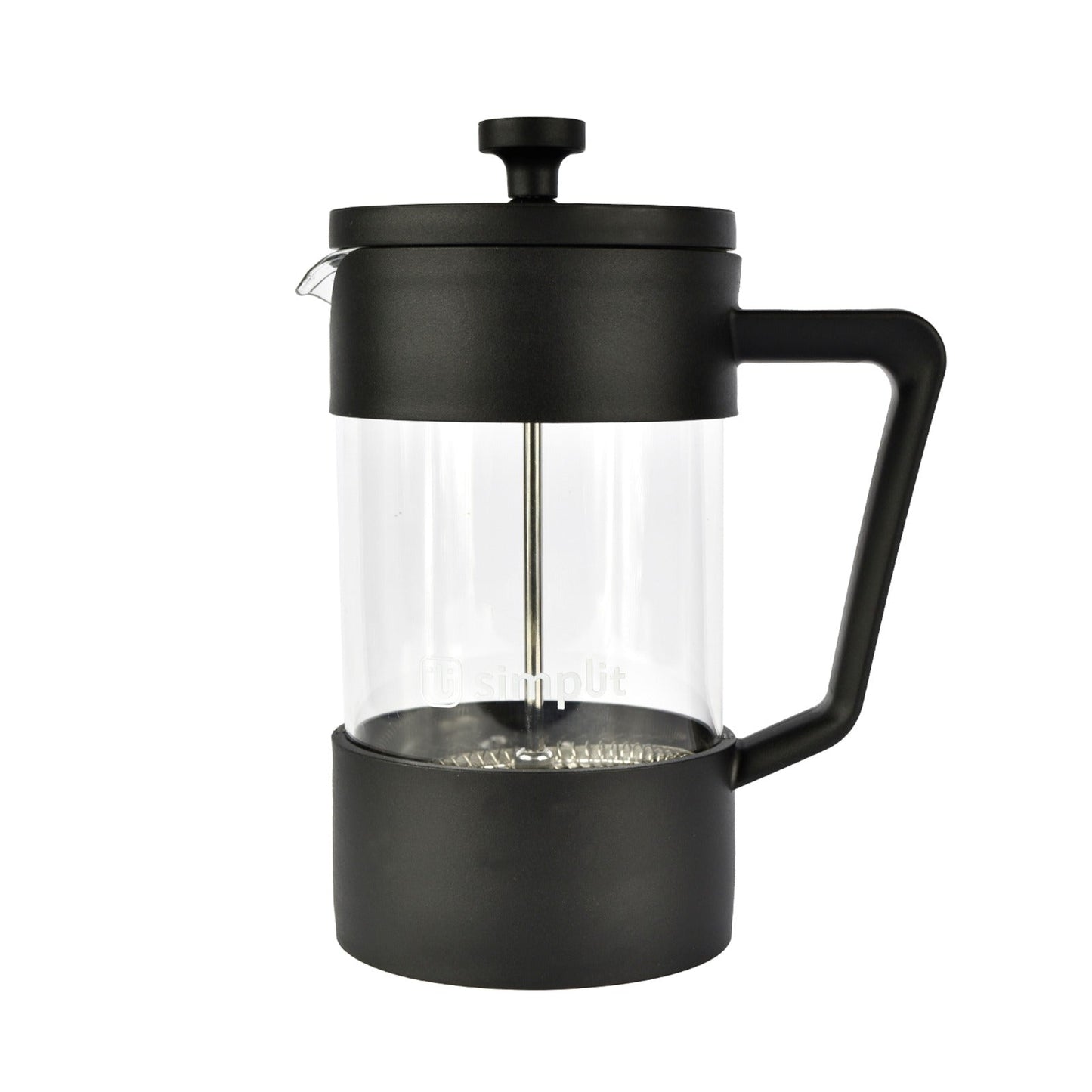 Pack Cafetera Francesa + Espumador 4 En 1 Simplit3#Negro