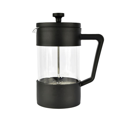 Pack Cafetera Francesa + Espumador 4 En 1 Simplit3#Negro