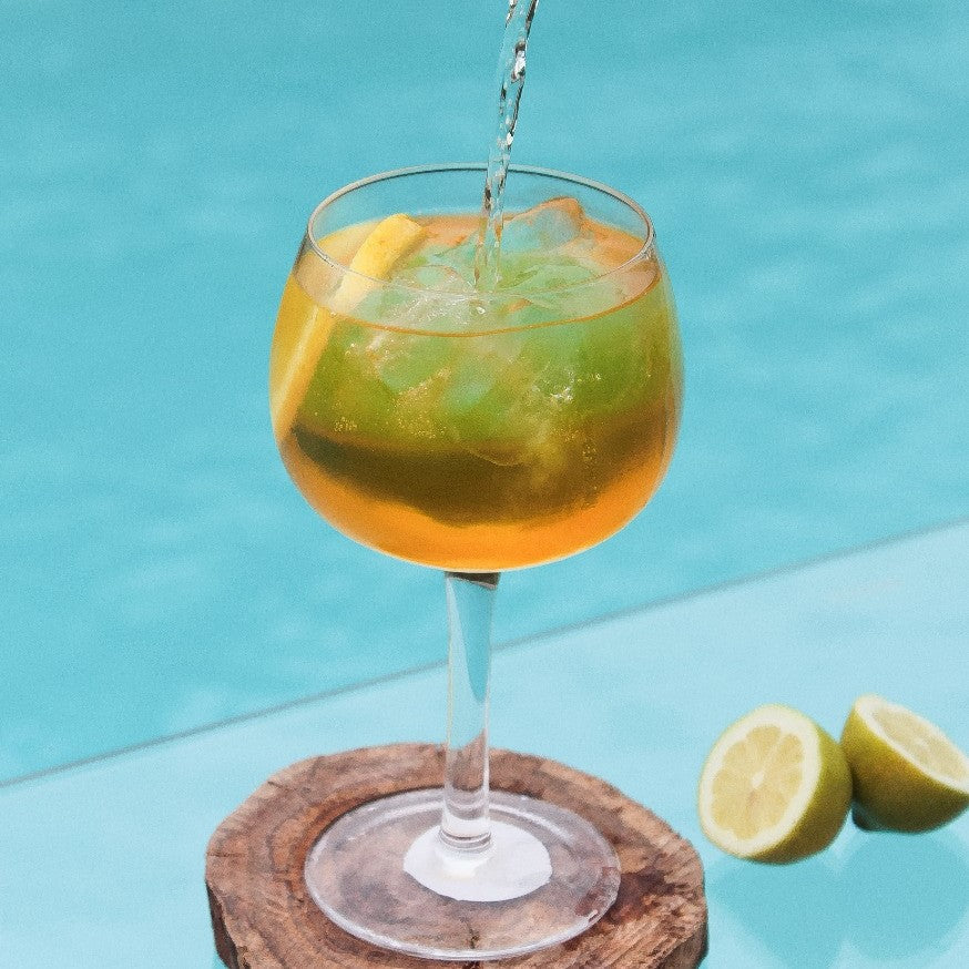 Set 6 Copas Gin/agua Ulm 600 Ml Decoexpress15#Ambar