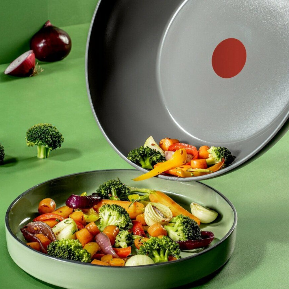 Wok Reinvent 28 Cm Tefal2#Gris