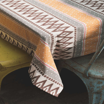 Mantel Etno Beige 177 x 277 Cm Decoexpress1#Amarillo