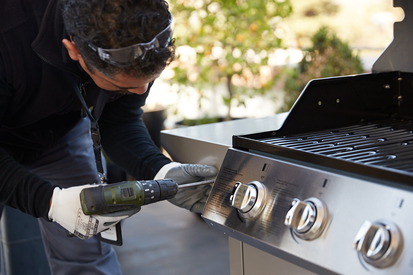 Grill assembly service