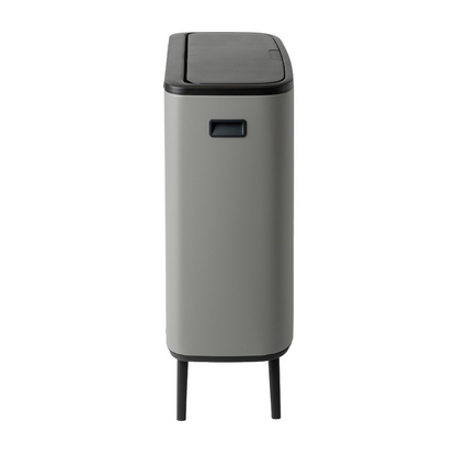 Basurero Bo Touch Hi Balde Plástico 60 Lts Brabantia9#Gris