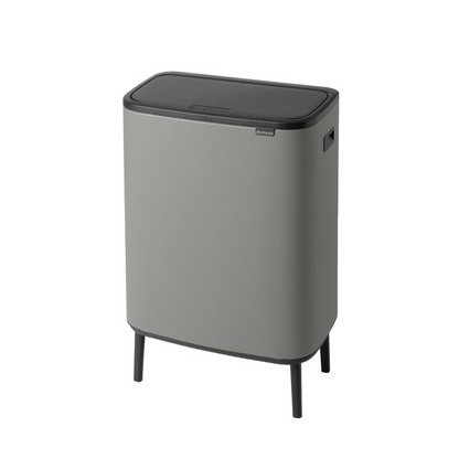 Basurero Bo Touch Hi Balde Plástico 60 Lts Brabantia8#Gris