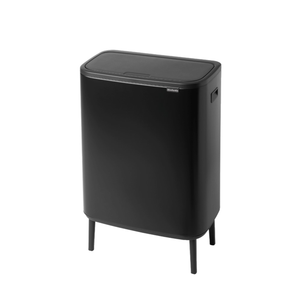 Basurero Bo Touch Hi Balde Plástico 60 Lts Brabantia7#Negro