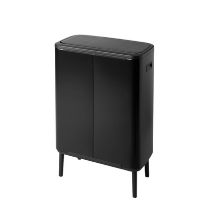 Basurero Bo Touch Hi Balde Plástico 60 Lts Brabantia5#Negro