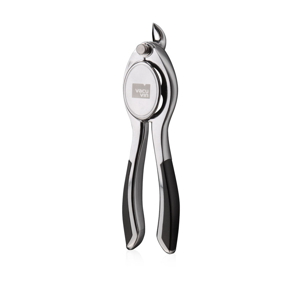 Abridor Todo-en-1 Botella Champagne VacuVin2#Gris