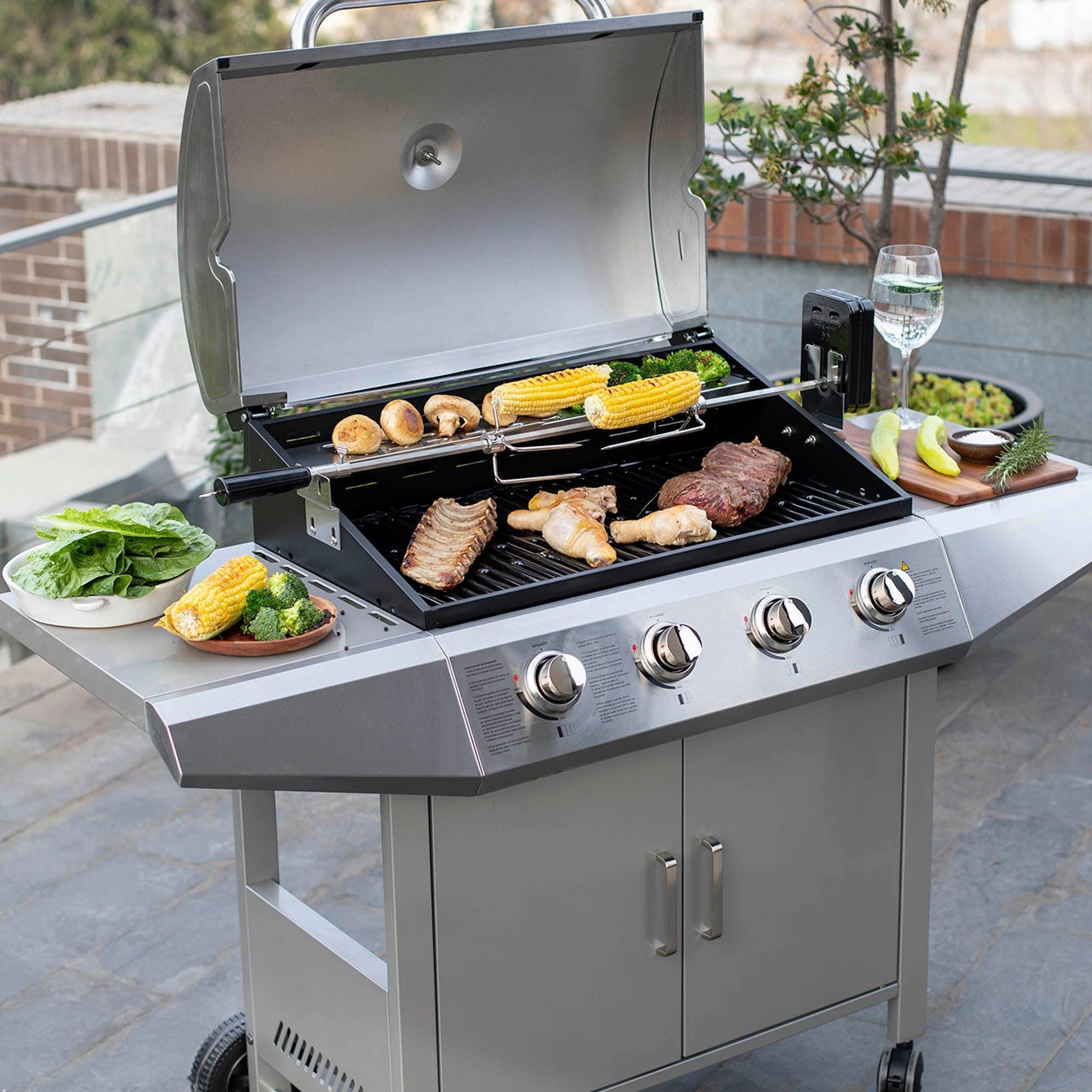 Accesorio Parrilla Spiedo Essence 4Q FDV-Kitchen Center