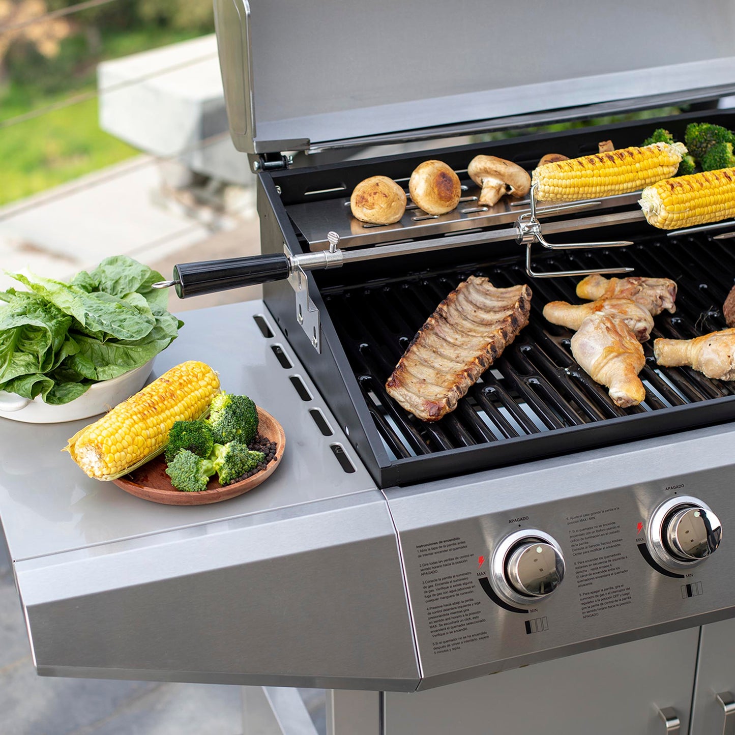 Accesorio Parrilla Spiedo Essence 4Q FDV-Kitchen Center