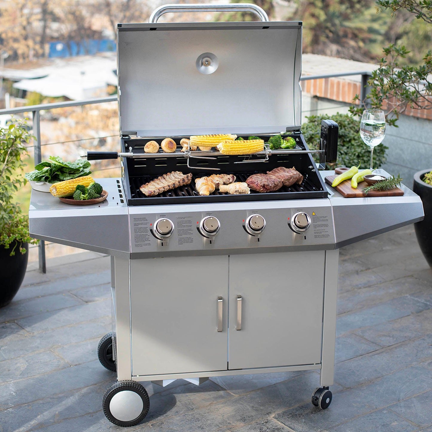 Accesorio Parrilla Spiedo Essence 4Q FDV-Kitchen Center