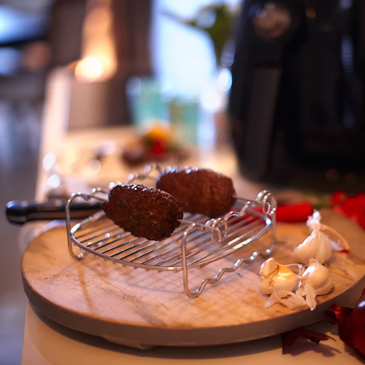 Accesorio Parrilla Para Freidora HD9904/00 Philips2#Gris