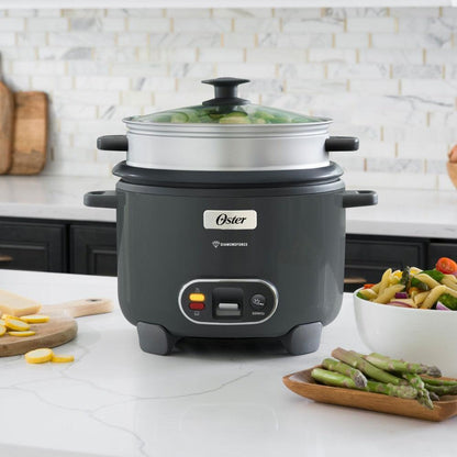 Arrocera 3 En 1 Diamond Force 12 Tazas CKSTRC12DFSKE Oster2#Gris