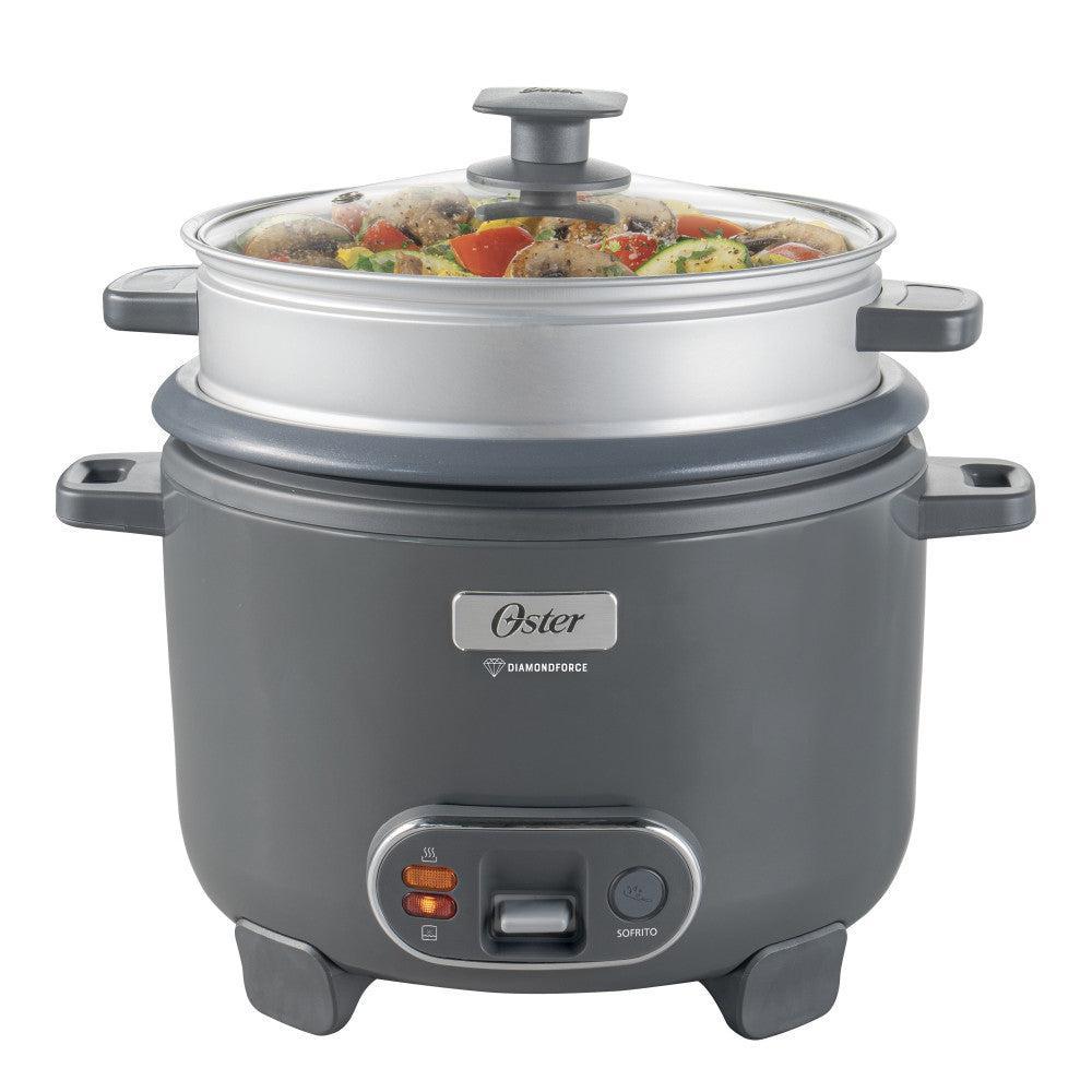 Arrocera 3 En 1 Diamond Force 12 Tazas CKSTRC12DFSKE Oster6#Gris