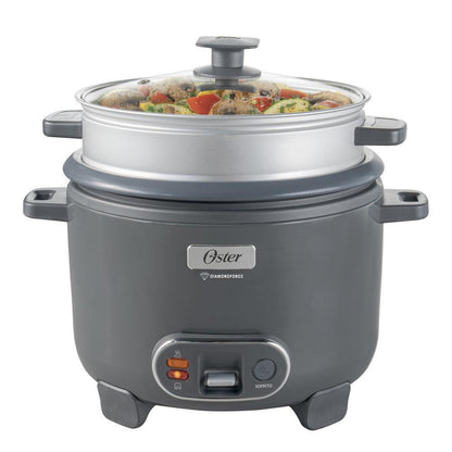 Arrocera 3 En 1 Diamond Force 12 Tazas CKSTRC12DFSKE Oster6#Gris
