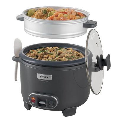 Arrocera 3 En 1 Diamond Force 12 Tazas CKSTRC12DFSKE Oster7#Gris