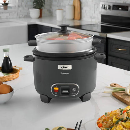 Arrocera 3 En 1 Diamond Force 12 Tazas CKSTRC12DFSKE Oster1#Gris