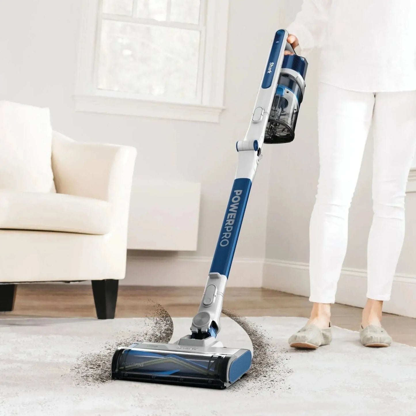 Aspiradora 2 en 1 Powerpro Sin Cable IZ380 Shark1#Azul