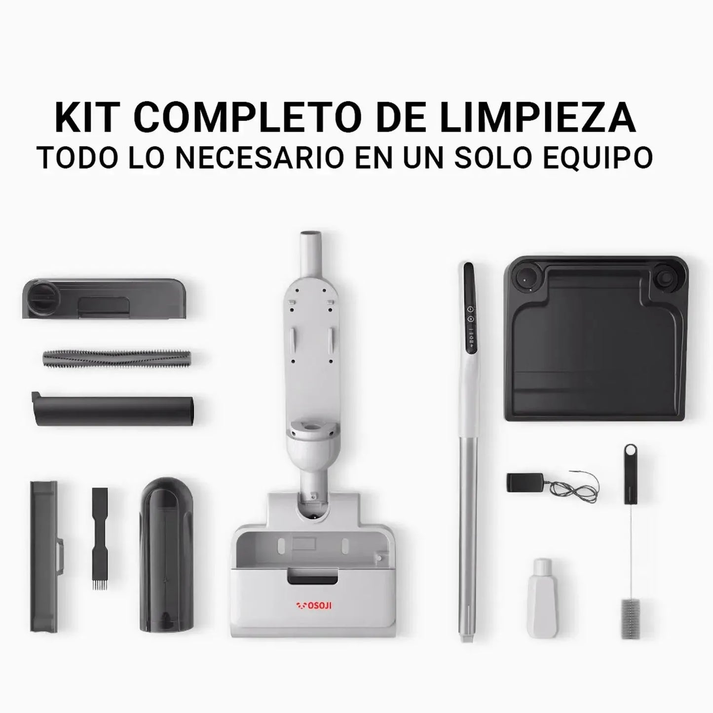 Aspiradora inalámbrica Wet and Dry M5002#Blanco