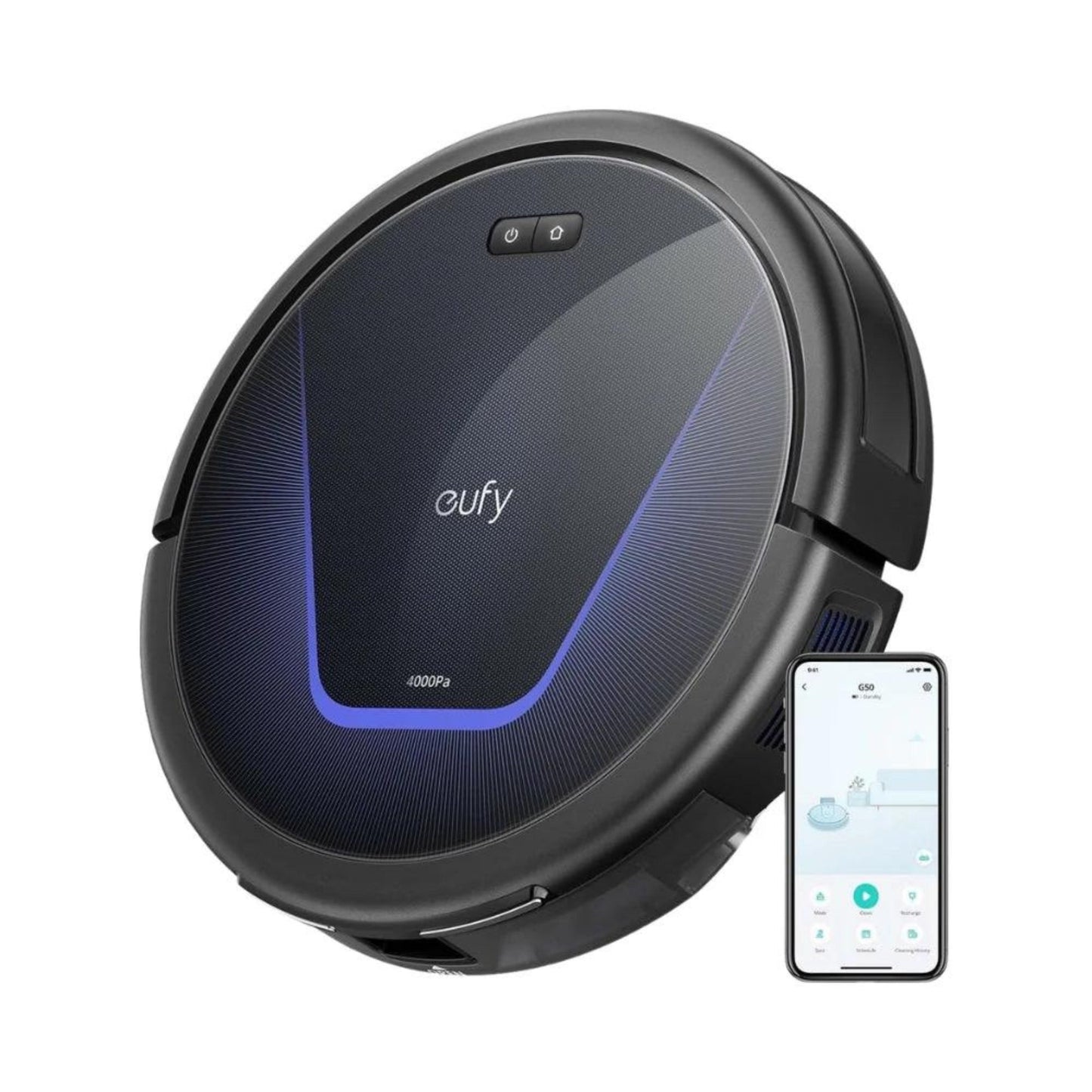 Aspiradora Robot Inteligente Robovac G50 Eufy5#Negro