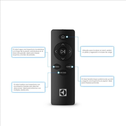 Aspiradora Robot  Limpieza 4 en 1 Sensor Anticolisión y Anticaída ERB40 Electrolux12#Azul