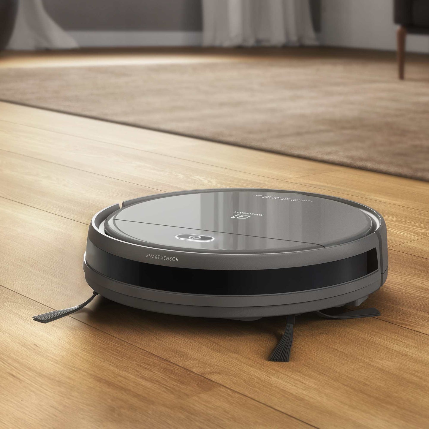 Aspiradora Robot Limpieza Autónoma 3 en 1 y Carga Inteligente ERB30 Electrolux1#Gris