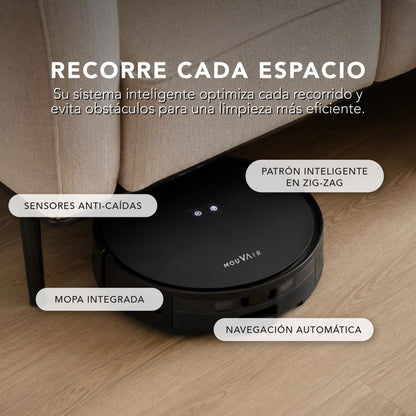 Aspiradora Robot y Trapeadora Mouvair Smart Clean-Aspiradoras Robot