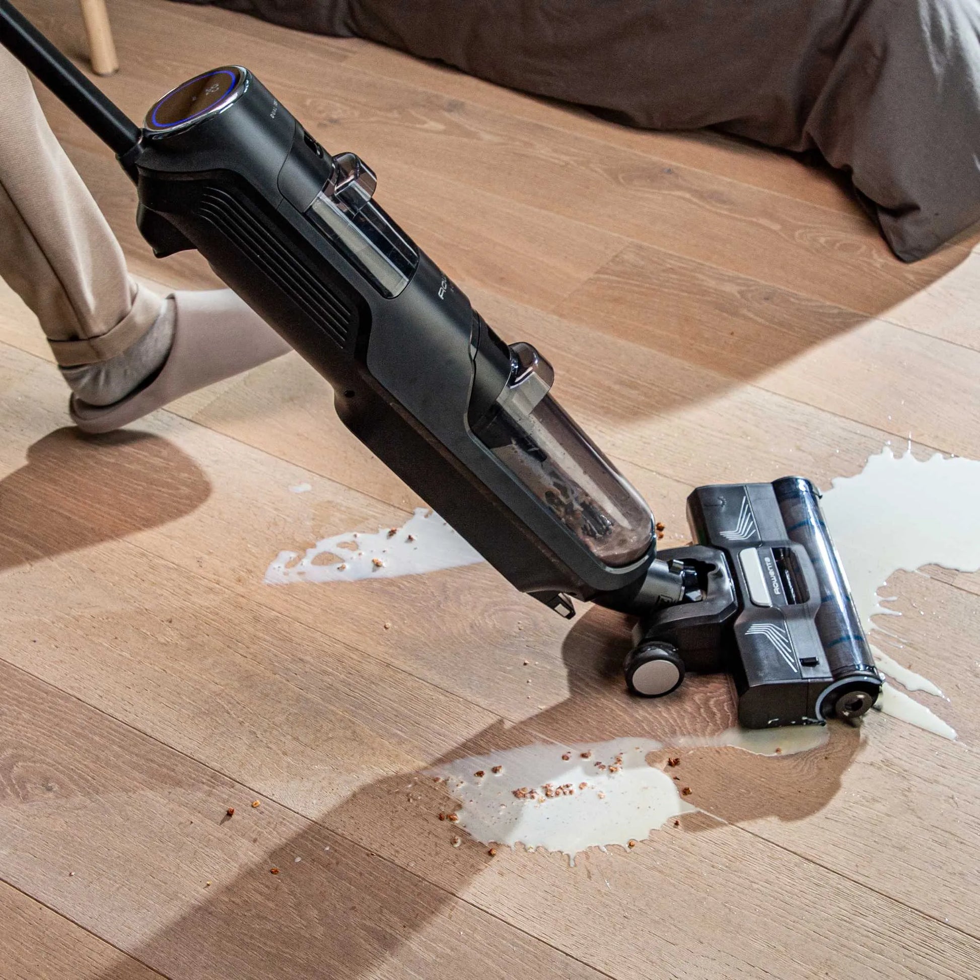 Aspiradora Trapeadora X - Clean 4 Rowenta4#Gris