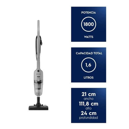 Aspiradora Vertical con Cable Electrolux 1800W 2 en 1 con Filtro HEPA STK26-Aspiradoras de arrastre