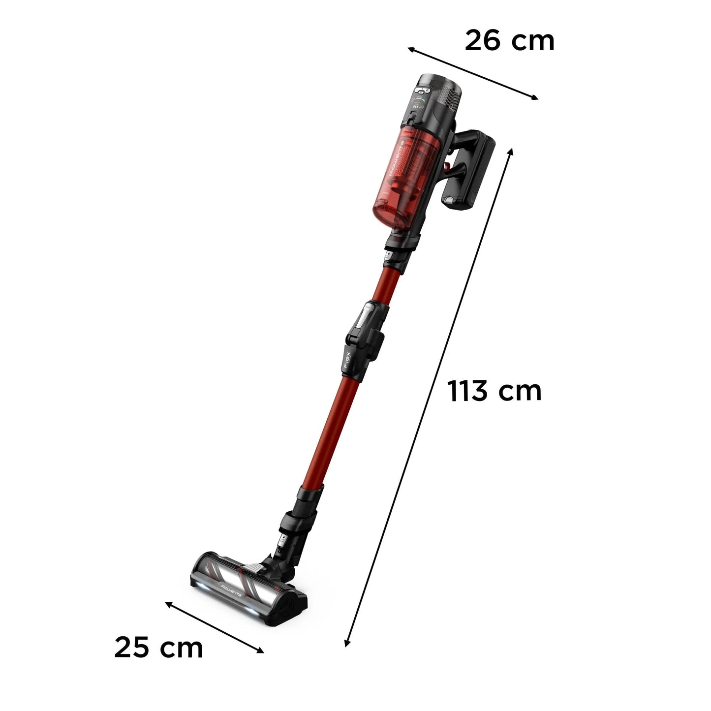 Aspiradora Vertical X-FORCE 13.60 150W Animal Care Rowenta8#Rojo