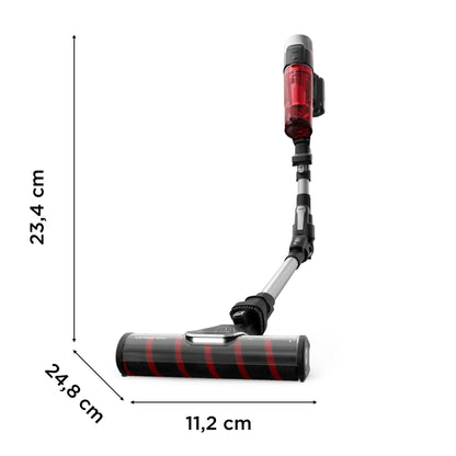 Aspiradora Vertical X-FORCE FLEX 9.60 100AW Animal Parquet Rowenta6#Rojo