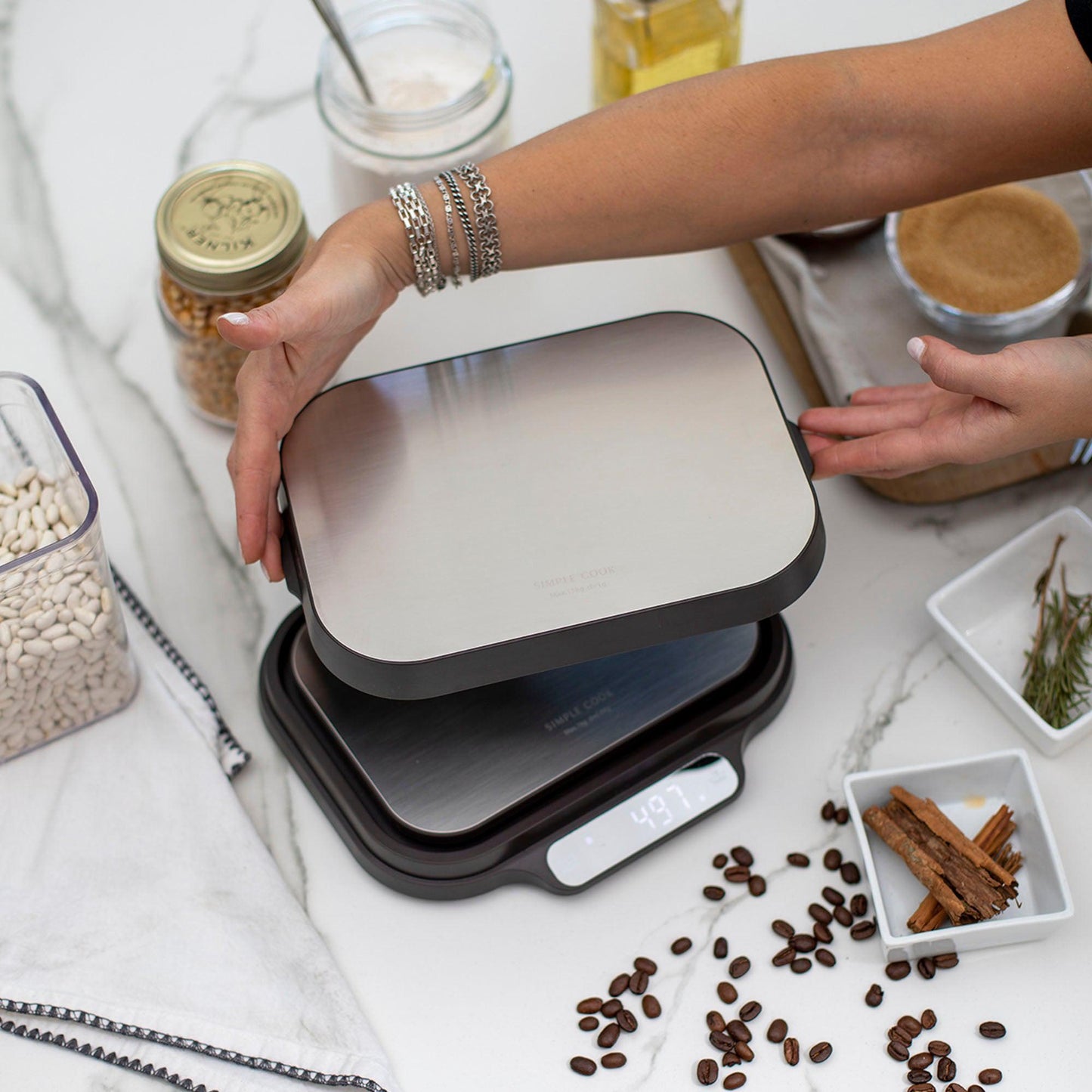 Balanza Digital Amberes Simple Cook