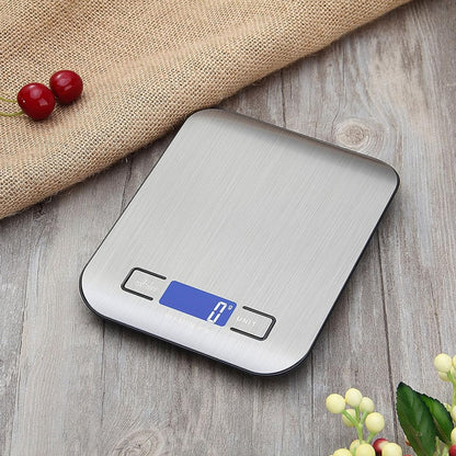 Balanza Digital De Acero 5 Kg Santú Home & Deco6#Acero