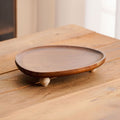 Bandeja Rústica Madera Acacia con Patas Santú Home & Deco3#Marrón
