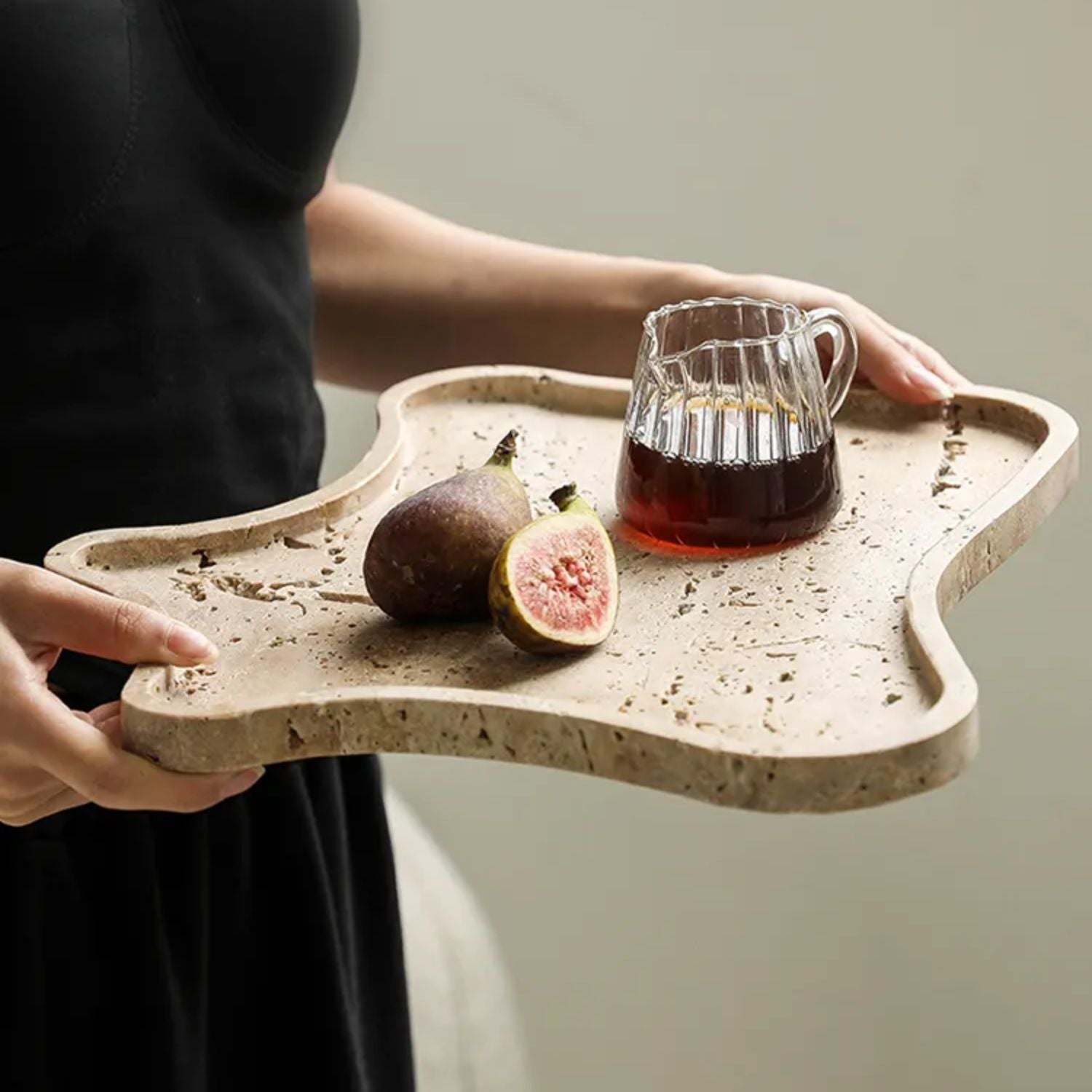 Bandeja Piedra Irregular Santú Home & Deco1#Gris