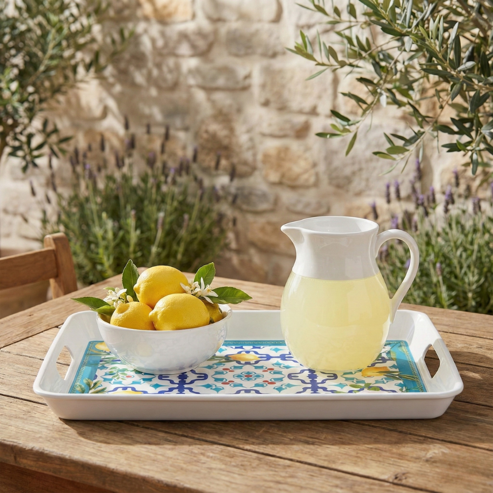 Bandeja Flower&Lemon 48cms Guzzini-Accesorios de Cocina