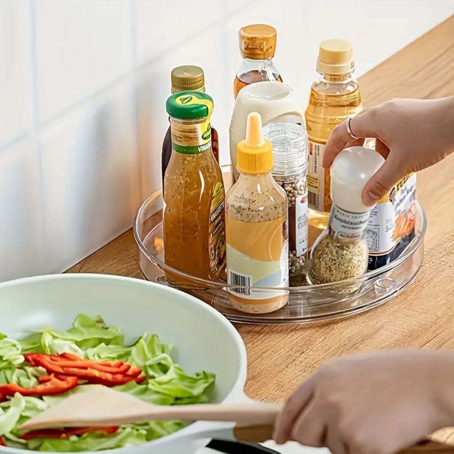 Bandeja Giratoria Para Despensa Santú Home & Deco1#Sin color