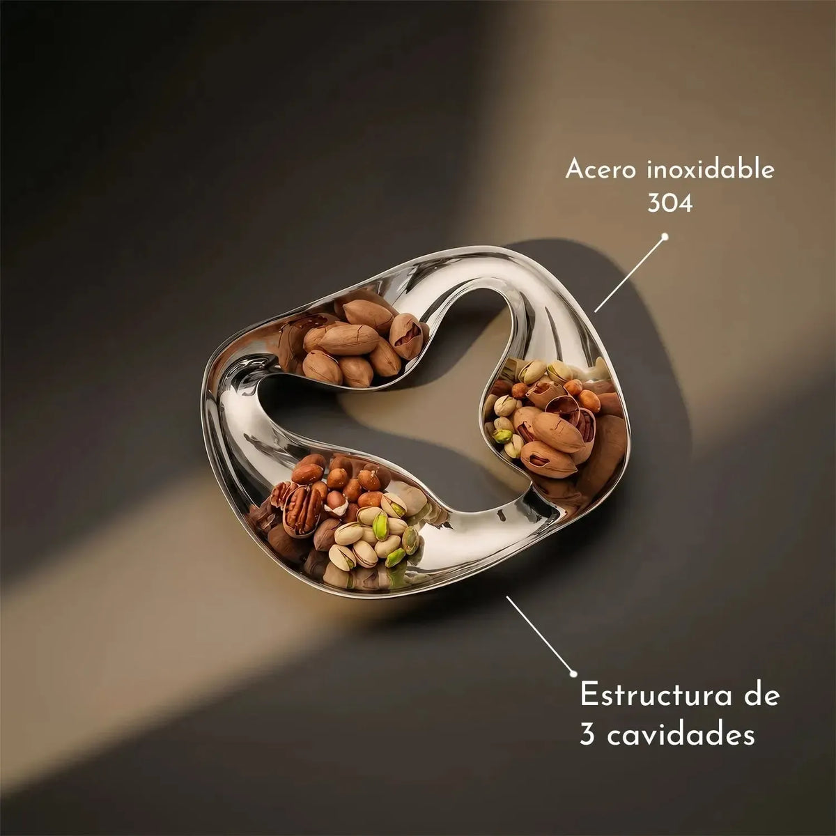 Bandeja Infinity Silver-Accesorios de Cocina