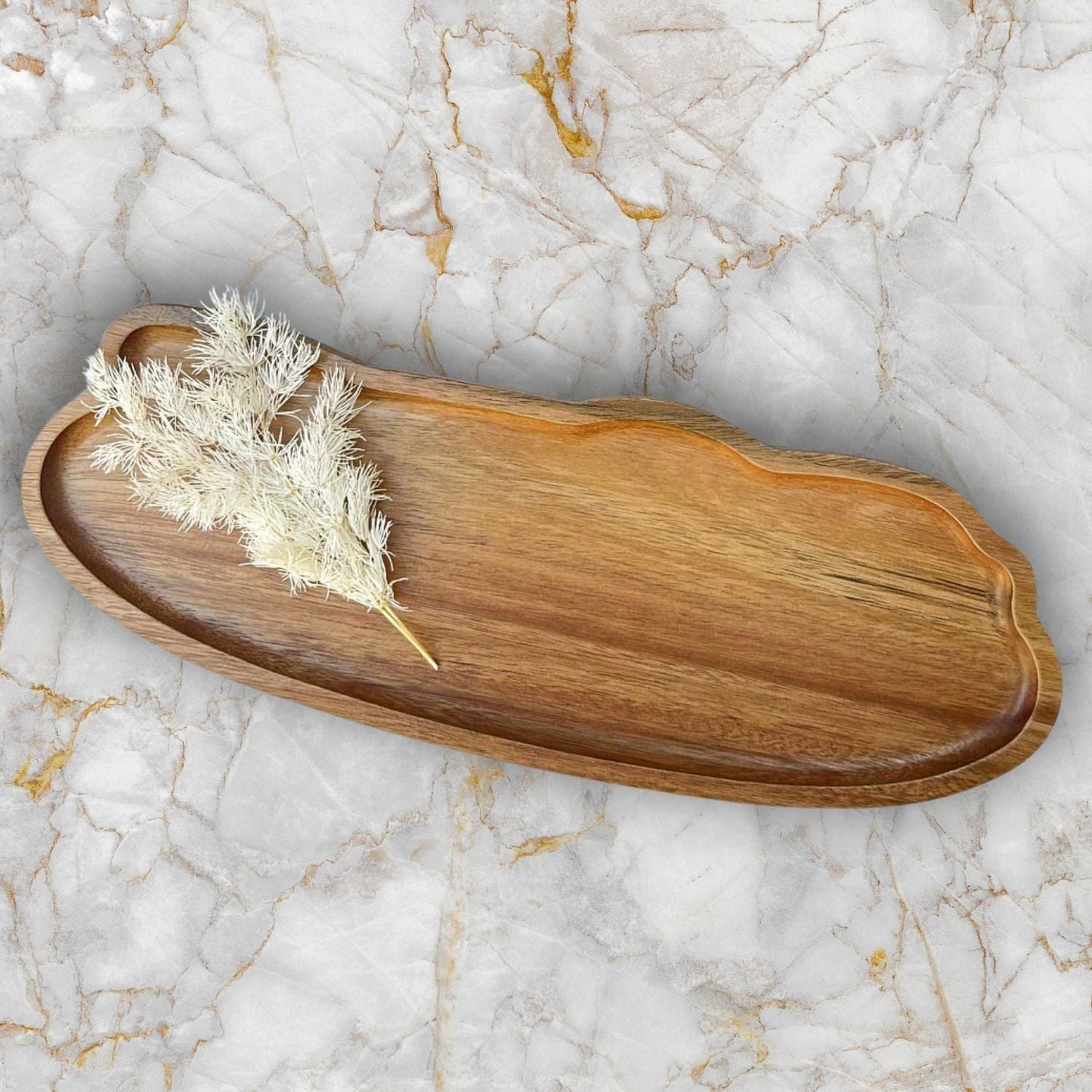 Bandeja Madera Acacia Irregular Santú Home & Deco3#Marrón