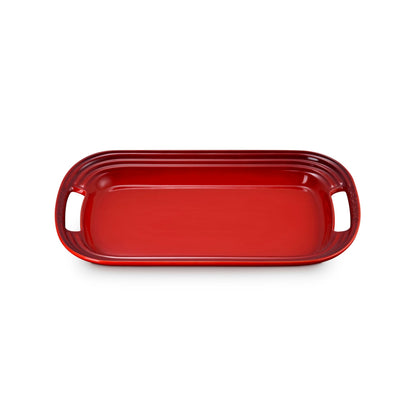 Bandeja Rectangular 36 cm Cereza-Fuentes