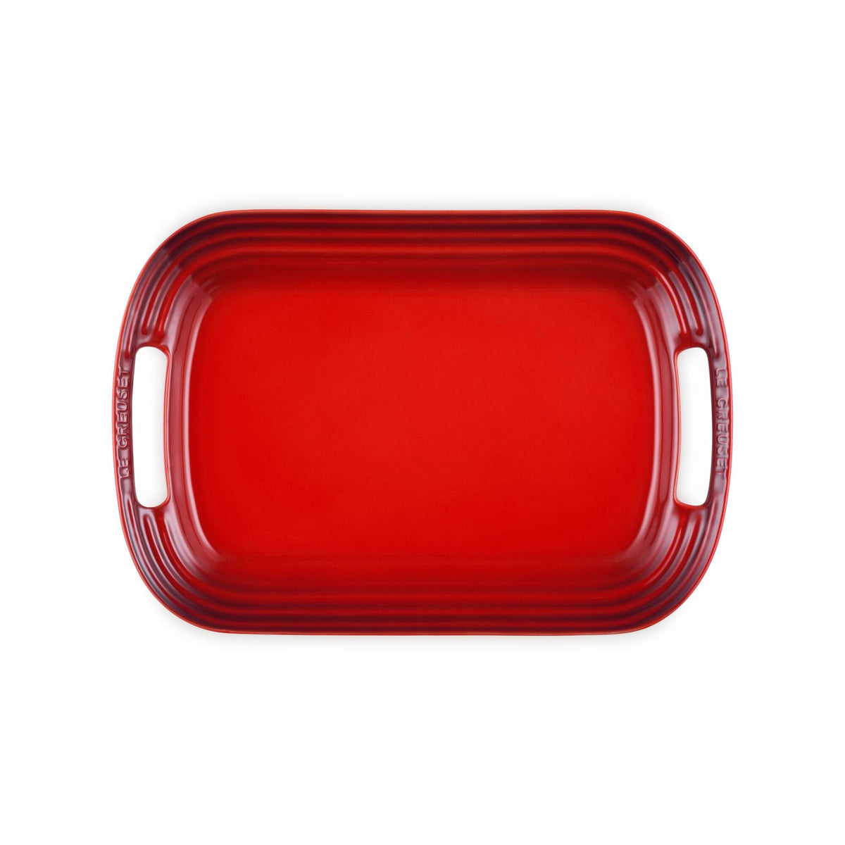 Bandeja Rectangular 36 cm Cereza-Fuentes